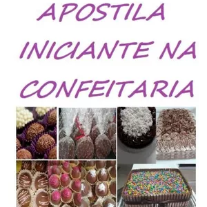 Imagem de capa para o Ebook Confeitaria para iniciantes 