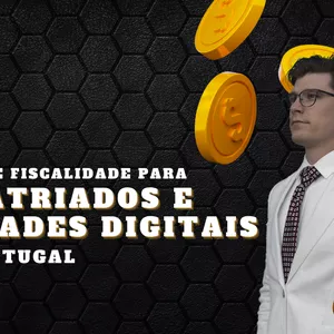 Imagem de capa para o Curso online Regras e Fiscalidade para Expatriados e Nômades Digitais
