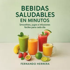 Imagen de portada para Ebook Bebidas Saludables Express: 50 Recetas para Tu Bienestar