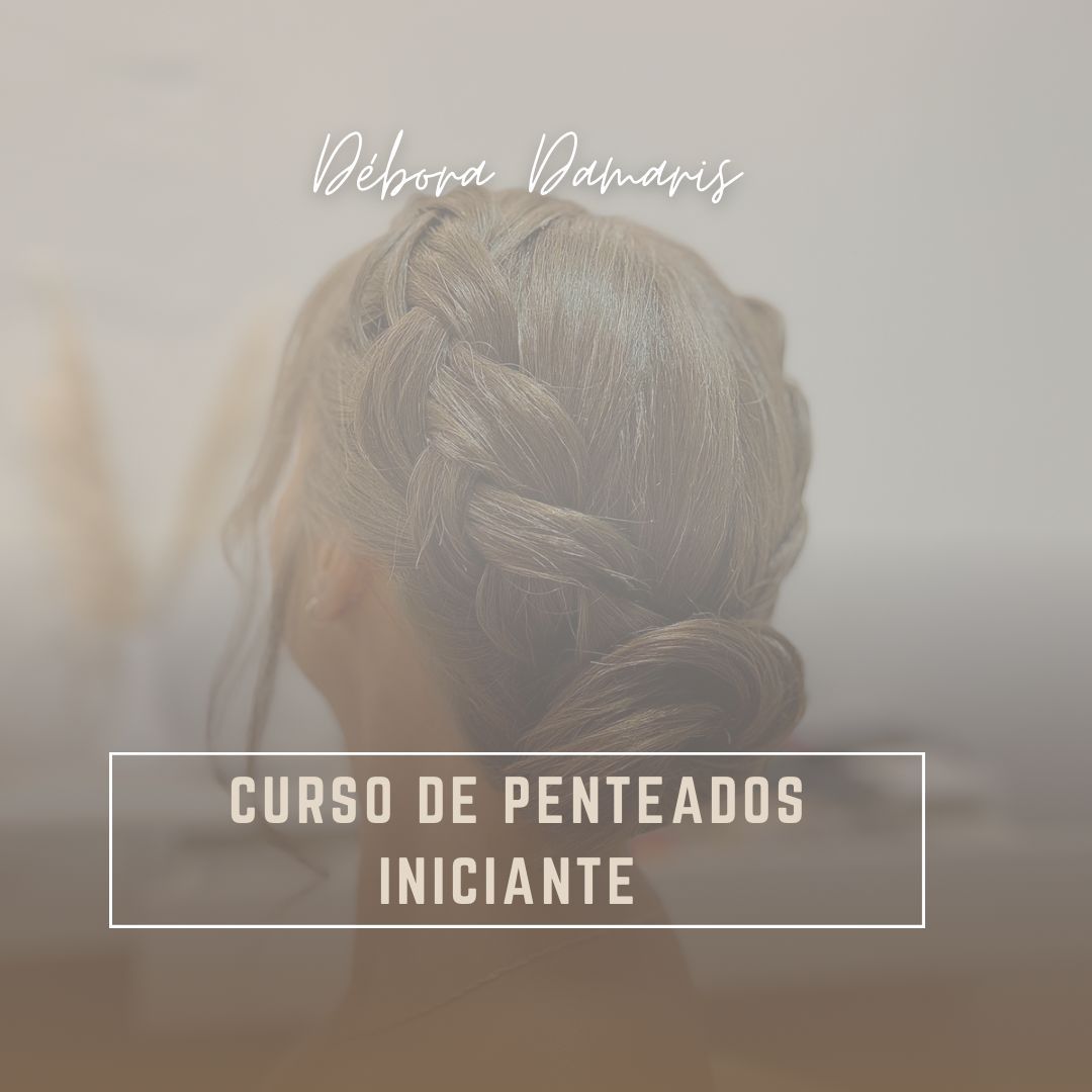 Curso de penteados iniciante Débora Damaris por Débora Damaris