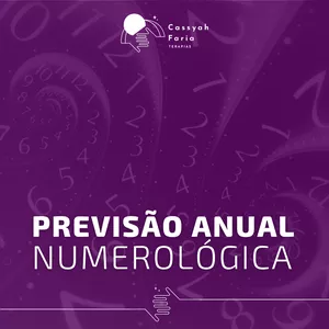 Imagem de capa para o Curso online Previsão Anual Numerológica By Cassyah Faria