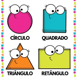 Imagem de capa para o Ebook FORMAS GEOMÉTRICAS