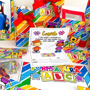 Imagem de capa para o Ebook Combo Formatura ABC - Painel e Lembranças