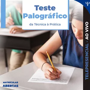Imagem de capa para o Curso online Teste Palográfico: da técnica à prática