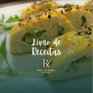 Imagem de capa para o Ebook Receitas Saudáveis - Rachel Faria