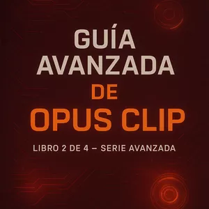 Imagen de portada para Ebook  Libro 2 de 4: Guía Avanzada de OPUS Clip