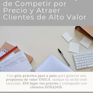 Imagen de portada para Ebook Diferénciate y Destaca: Cómo Dejar de Competir Por precio y Atraer Clientes de Alto Valor