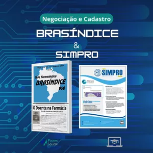Imagem de capa para o Curso online Brasíndice e Simpro | Negociação e Cadastro