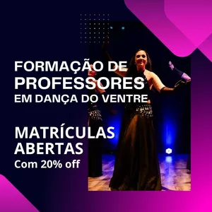 Imagem de capa para o Curso online Formação em Dança do Ventre