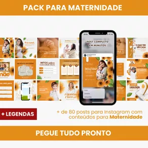 Imagem de capa para o Curso online PACK PARA MATERNIDADE