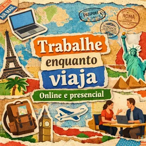 Imagem do curso Curso - Trabalhe enquanto viaja - Online e Presencial
