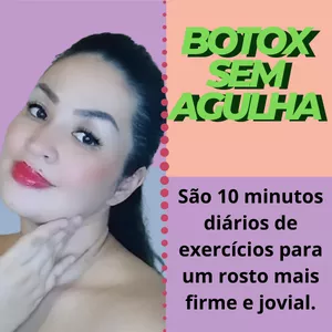 Imagem de capa para o Curso online Rejuvenesça 15 anos com - BOTOX SEM AGULHA