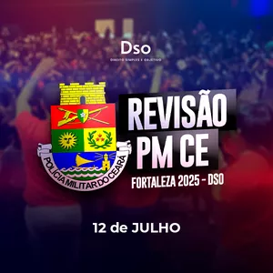 Imagem de capa para o Curso online Revisão de Véspera PM CE (Presencial) + Intensivão PM CE