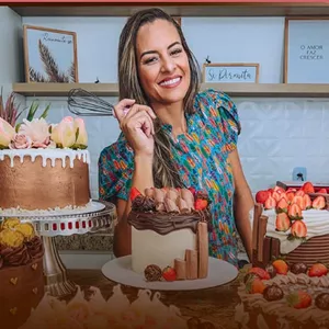Imagem de capa para o Curso online ACADEMIA DE CONFEITARIA - DAIANA DIAS