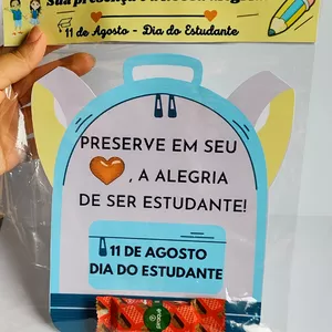 Imagem de capa para o Ebook LEMBRANCINHA DIA DO ESTUDANTE 