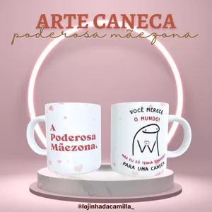 Imagem de capa para o Ebook ARTE CANECA - PODEROSA MÃEZONA