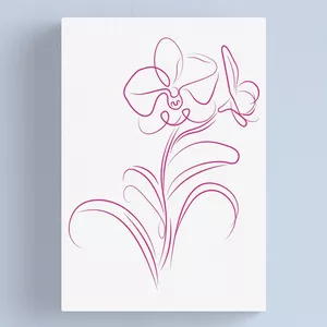 Imagen de portada para Curso online Orquídea Exótica – Belleza Natural de México en Arte y Diseño