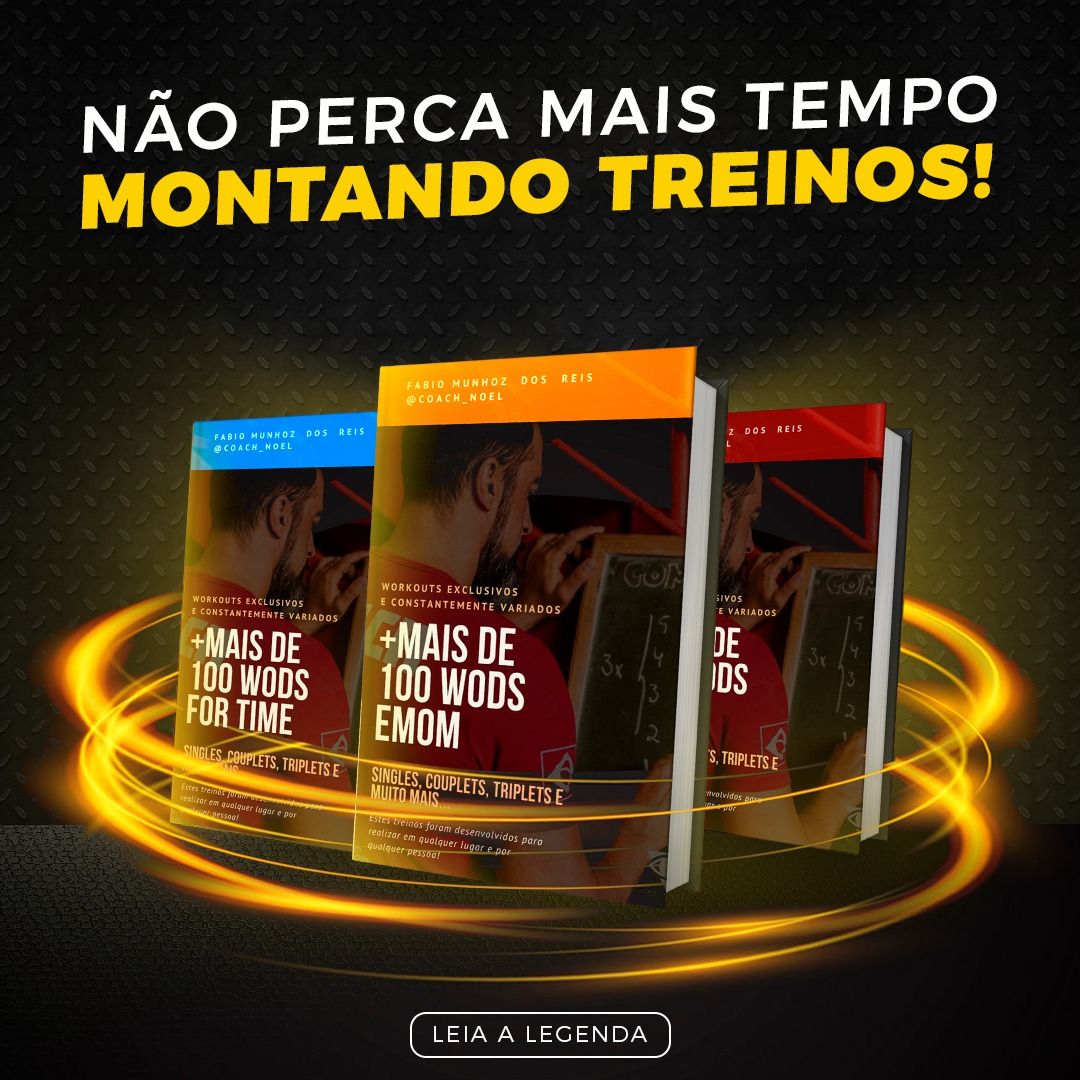 Imagem do curso +Mais de 300 WODS - Combo Três eBooks