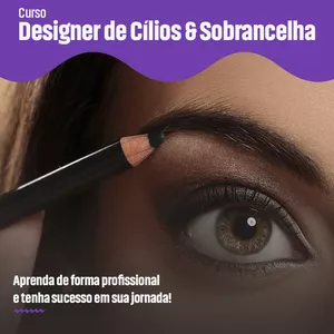 Imagem do curso Desingner de Cílios &amp; Sobrancelha 