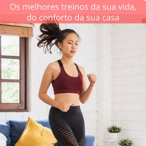 Imagem de capa para o Ebook Mantendo a forma em casa 