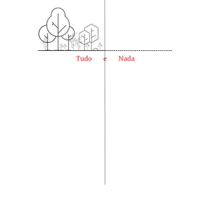 Imagem de capa para o Ebook Tudo e nada.