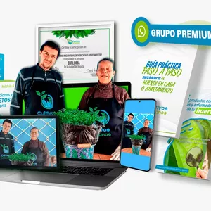 Imagen de portada para Curso online Curso Master Como Iniciar Mi Huerta en casa