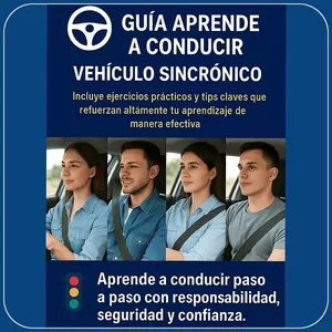 Imagen de portada para Ebook Guía Completa para Conducir Vehículo Sincrónico desde Cero