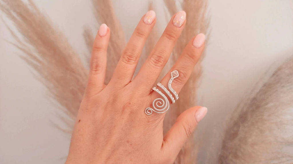 Anillo entramado