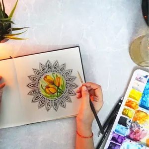 Imagen de portada para Curso online Mandala intuitivo y Formas Geométricas básicas