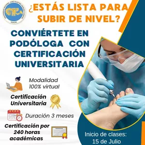 Imagen de portada para Curso online CURSO DE PODOLOGIA CLINICA - VIRTUAL