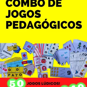 Combo Jogos Pedagógicos
