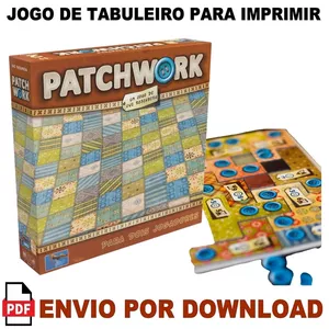 Imagem de capa para o Curso online Patchwork: Jogo de Tabuleiro para Imprimir