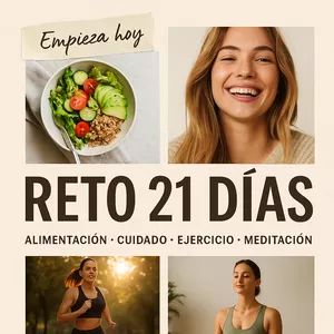 Imagen de portada para Ebook Desafío 21 - Transforma tu cuerpo y mente en 21 días