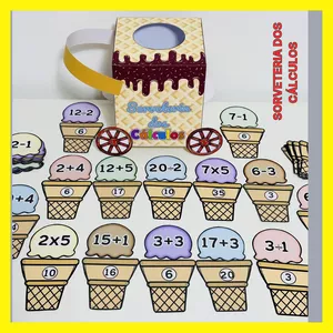 Imagem de capa para o Ebook Sorveteria dos cálculos 