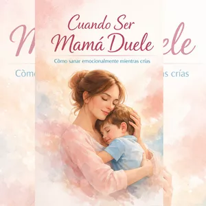 Imagen de portada para Ebook CUANDO SER MAMÁ DUELE: Cómo sanar emocionalmente mientras crías