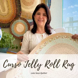 Imagem principal do produto Jelly Roll Rug - Soso Quilter