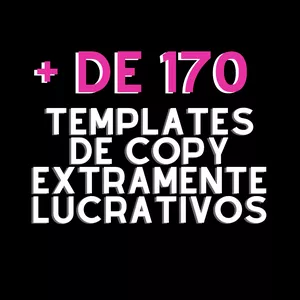 Imagem de capa para o Curso online + de 170 Templates de Copy Extremamente Lucrativos