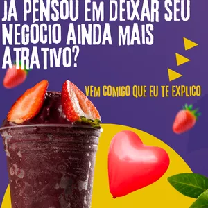 Imagem de capa para o Curso online Post para açaíteria