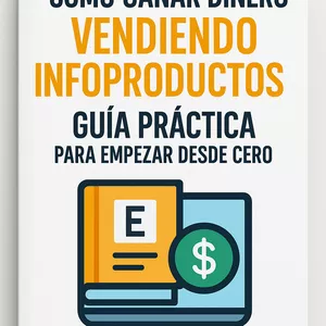 Imagen de portada para Ebook Cómo ganar dinero vendiendo infoproductos 