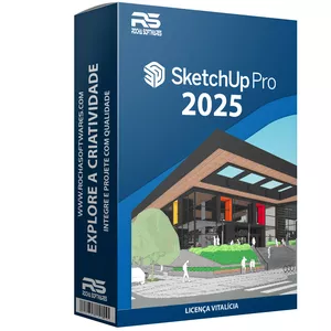 Imagem de capa para o Curso online SketchUp Pro 2025 + Crack