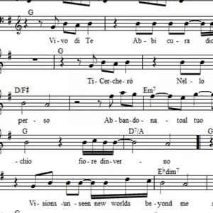 Cover image for Ebook Dare to be ( score in G easy)