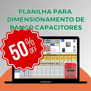 Imagem de capa para o Curso online Banco de Capacitores - Planilha para Dimensionamento