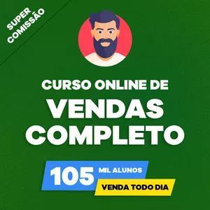 Imagem de capa para o Curso online Curso de Vendas Completo