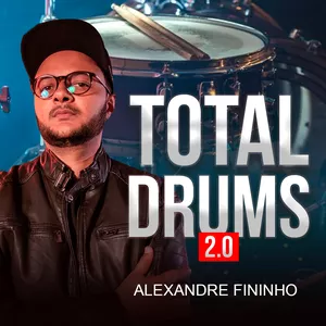 Imagem de capa para o Curso online Total Drums 2.0 - Curso de Bateria com Alexandre Fininho