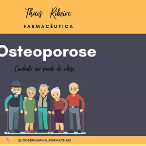 Imagem de capa para o Ebook Osteoporose - Cuidado na saúde do idoso 