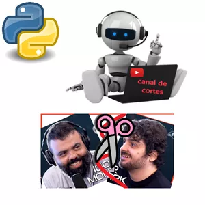 Imagem de capa para o Curso online CANAL DE CORTES AUTOMÁTICO COM PYTHON