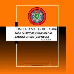 Imagem de capa para o Ebook Apostila CBM-CE 2025 Atualizada