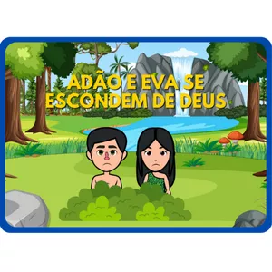 Imagem de capa para o Ebook ADÃO E EVA SE ESCONDEM DE DEUS
