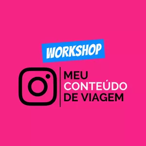 Imagem de capa para o Curso online Workshop - Meu Conteúdo de Viagem