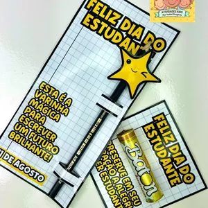Imagem de capa para o Ebook LEMBRANCINHAS DIA DO ESTUDANTE 